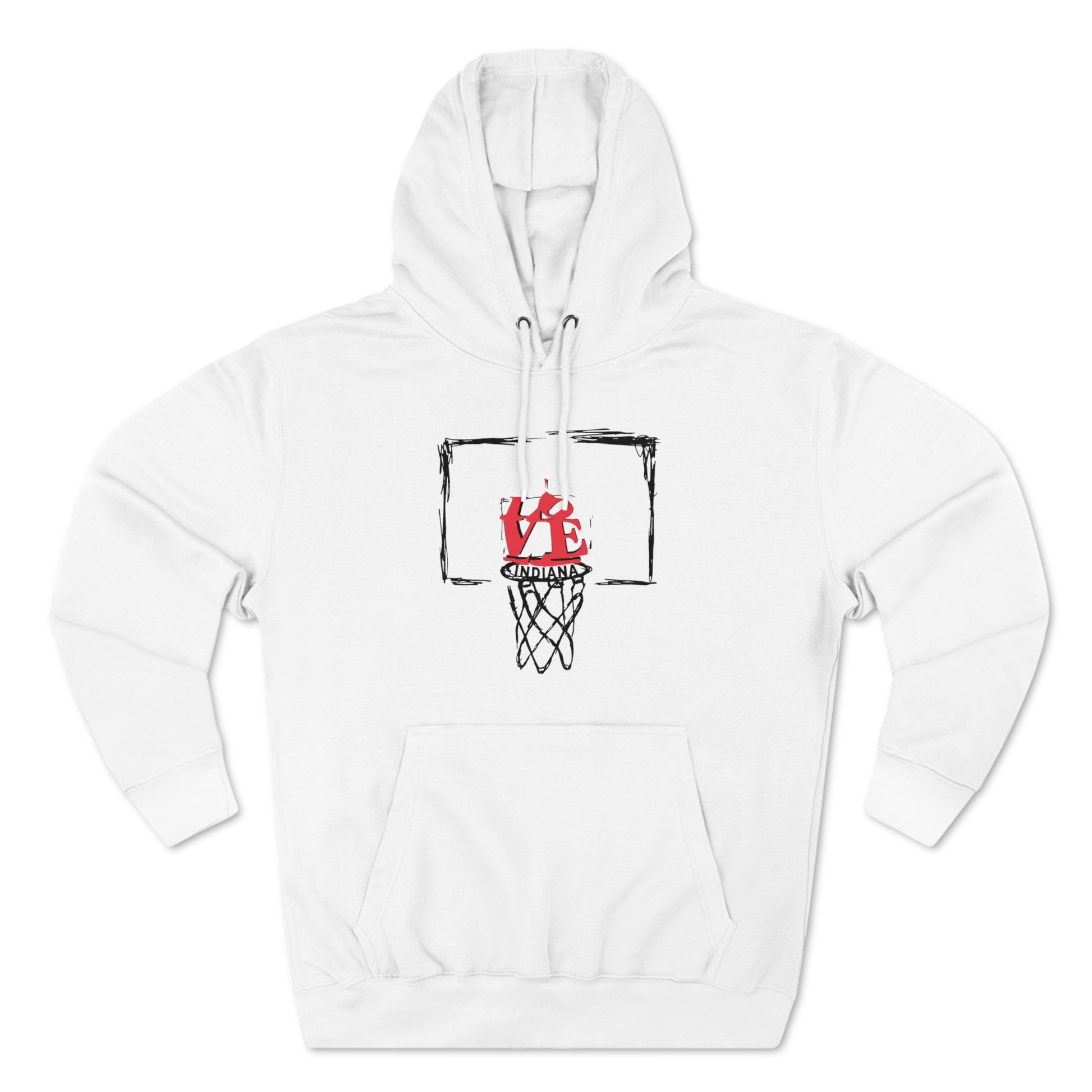 Indiana LOVES Hoops Premium Hoodie
