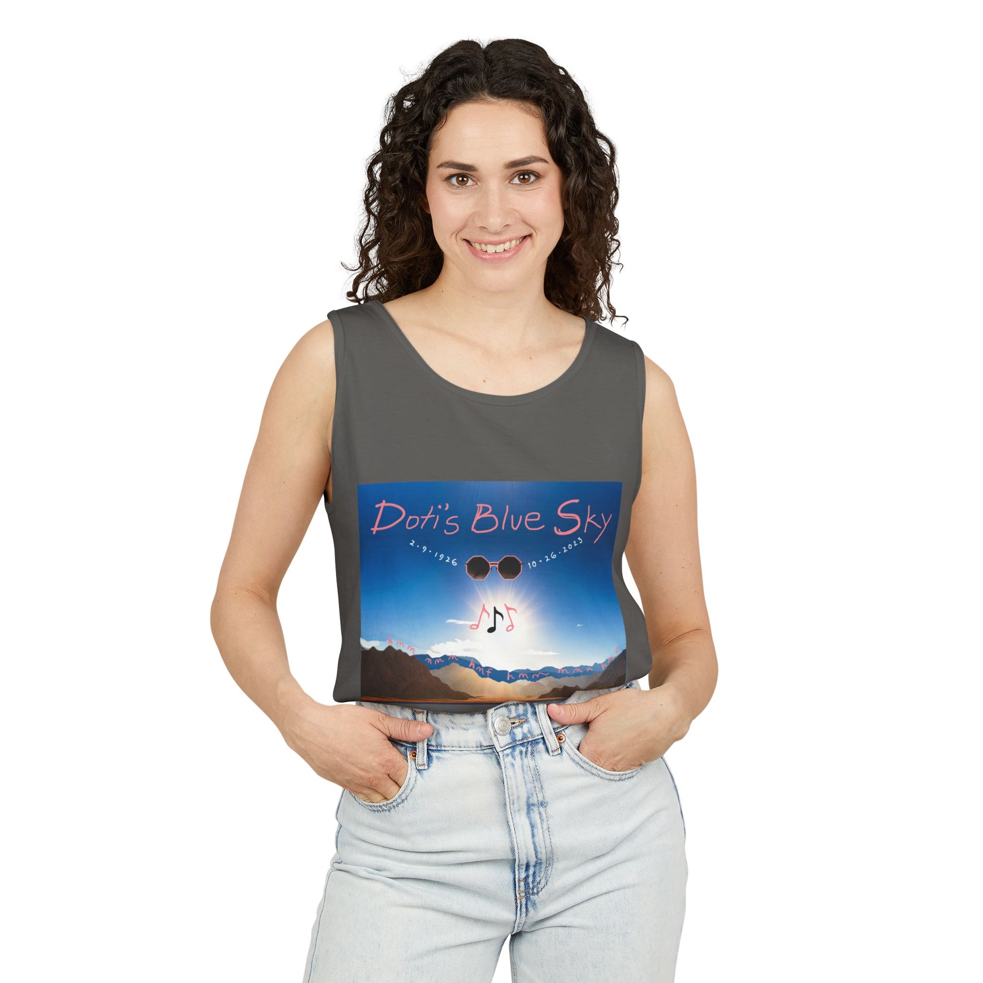 Doti's Blue Sky Unisex Tank Top