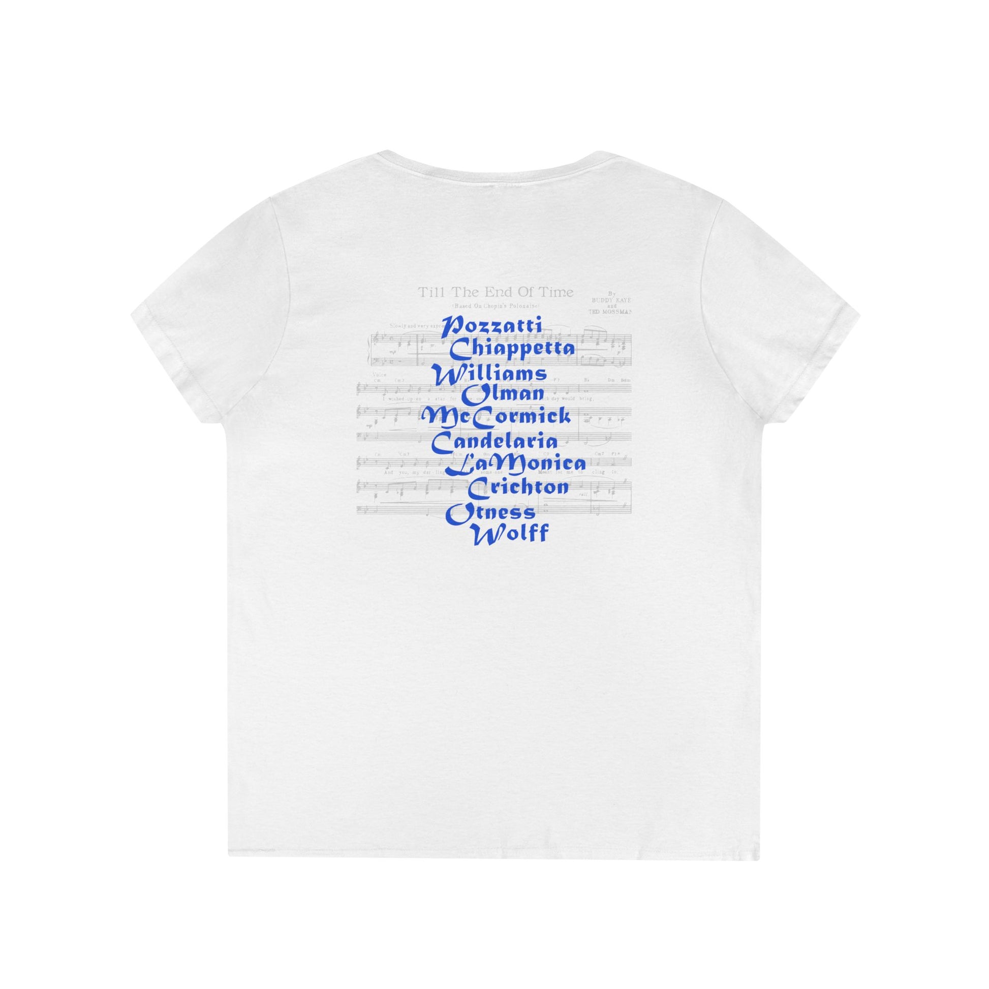 Doti's Blue Sky Commemorative V-Neck T-Shirt