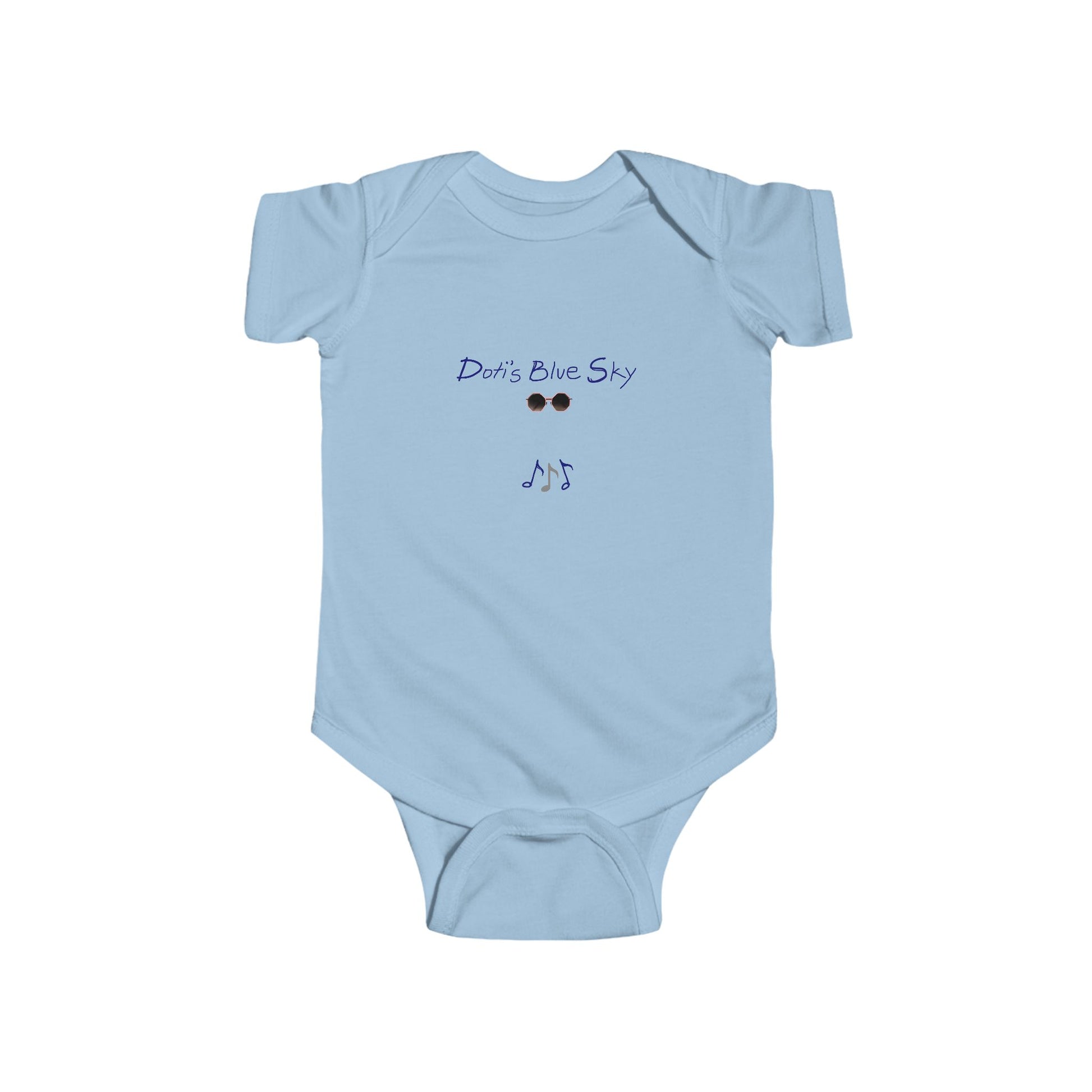 Doti's Blue Sky Baby Onesie