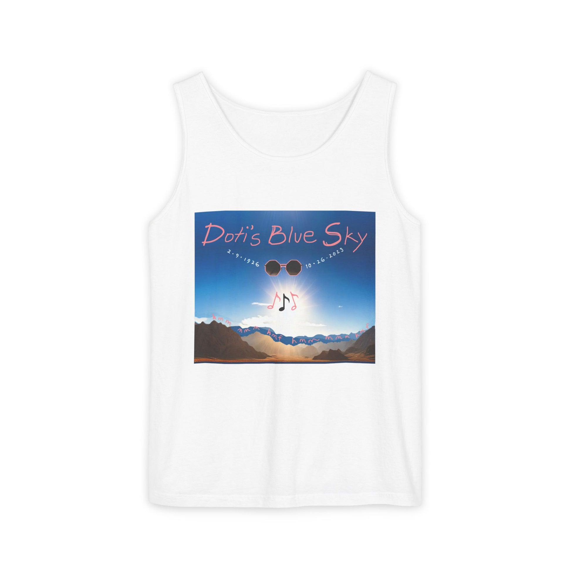 Doti's Blue Sky Unisex Tank Top