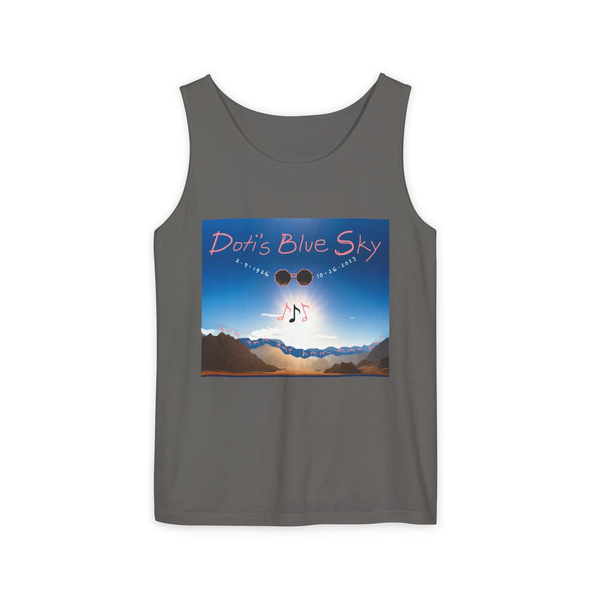 Doti's Blue Sky Unisex Tank Top