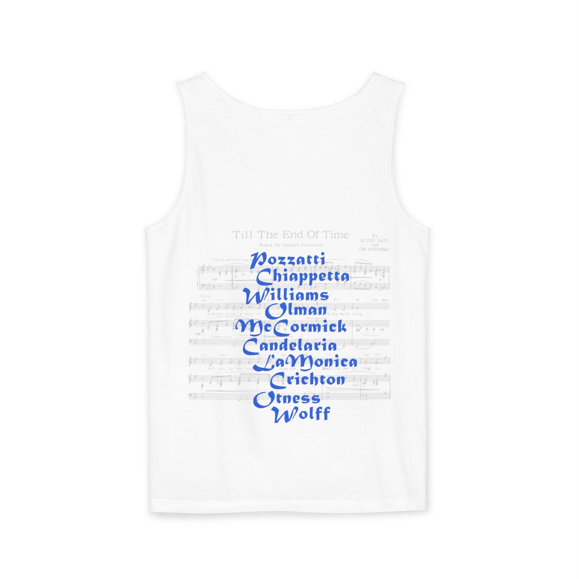 Doti's Blue Sky Unisex Tank Top