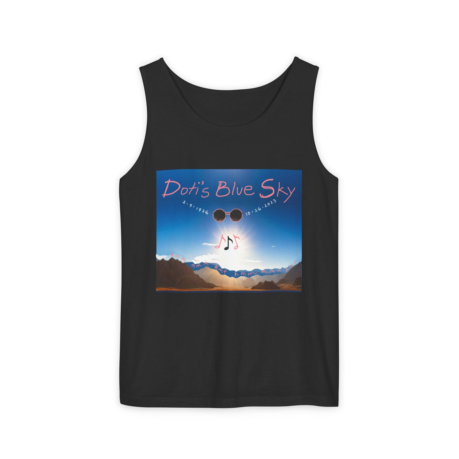 Doti's Blue Sky Unisex Tank Top