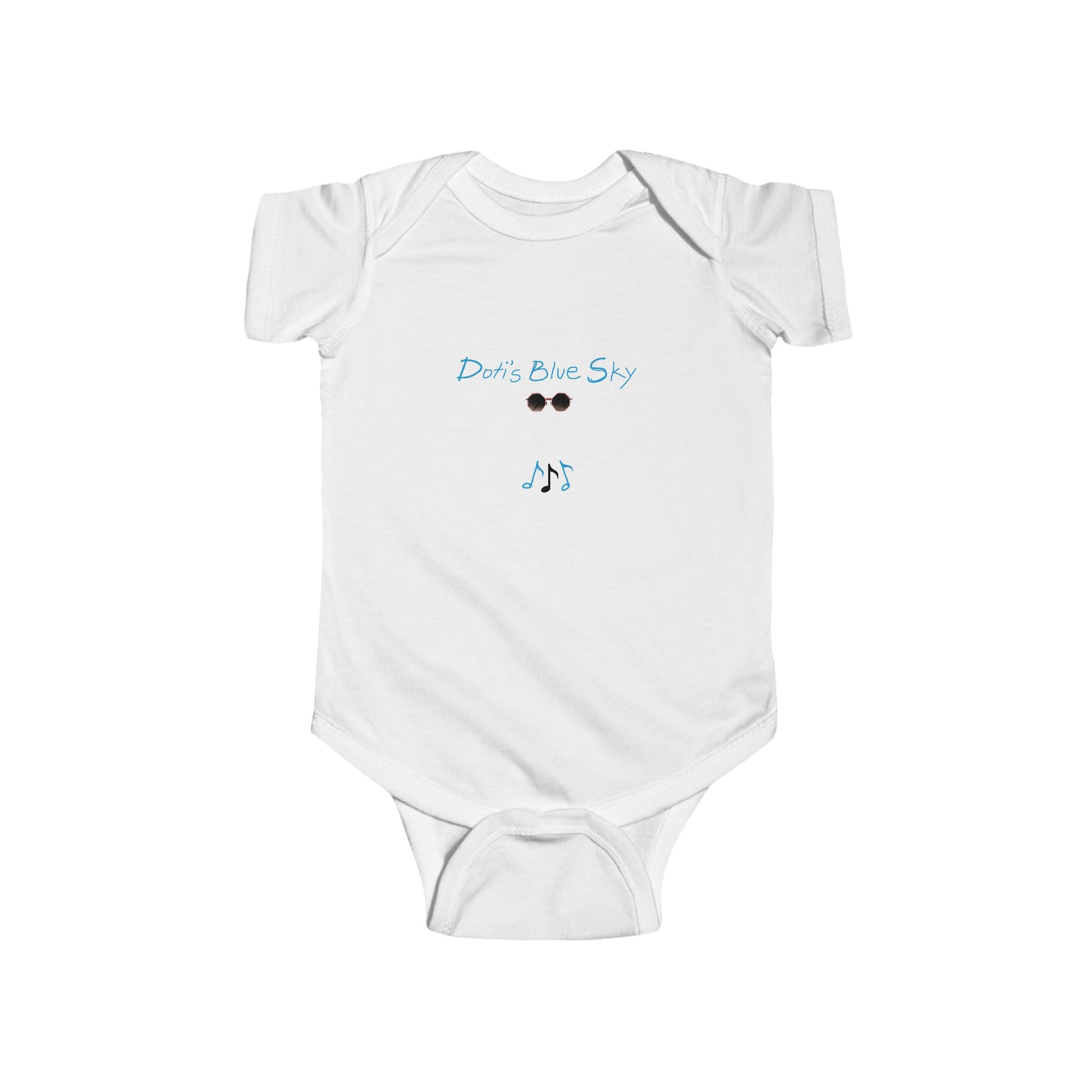Doti's Blue Sky Baby Onesie