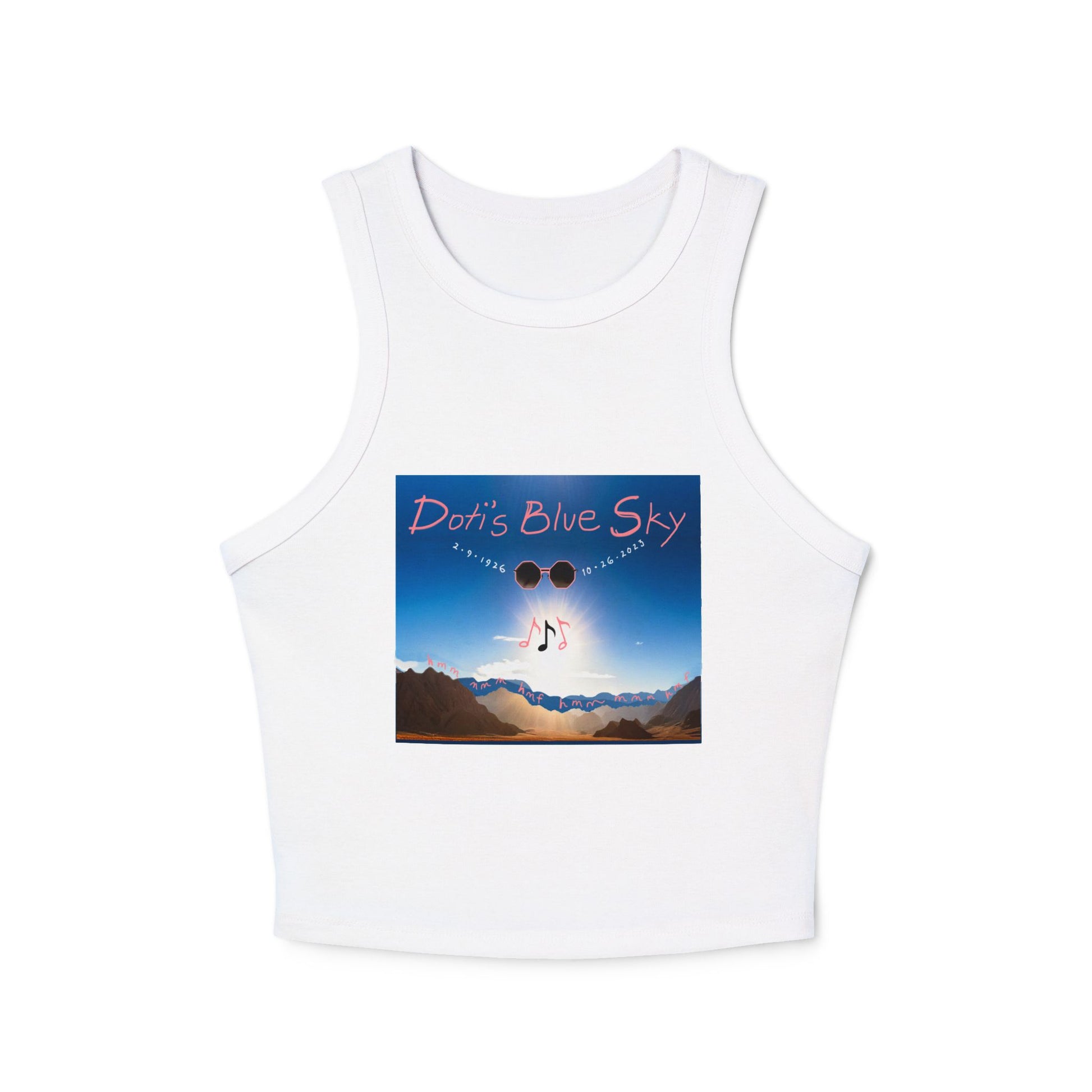 Doti's Blue Sky Racerback Tank Top