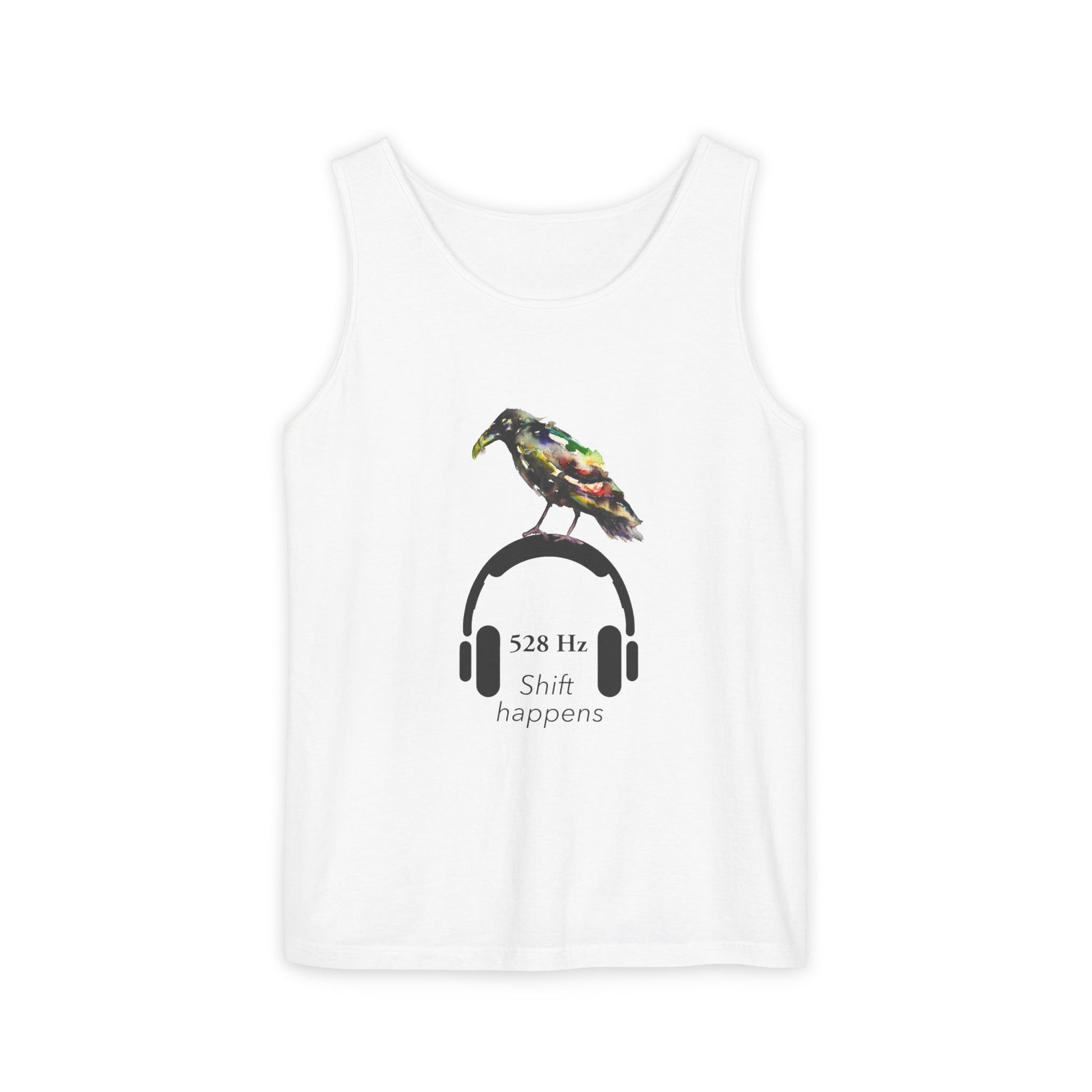 Crow + 528 Hz (Shift happens) Unisex Tank Top