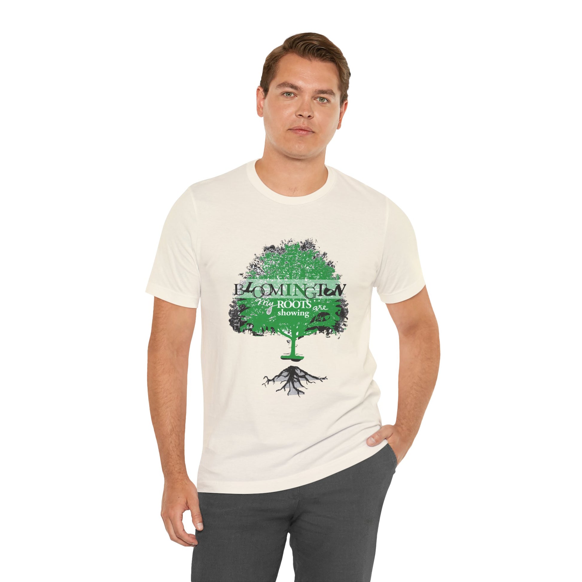 "My Roots are showing" Bloomington T Shirt