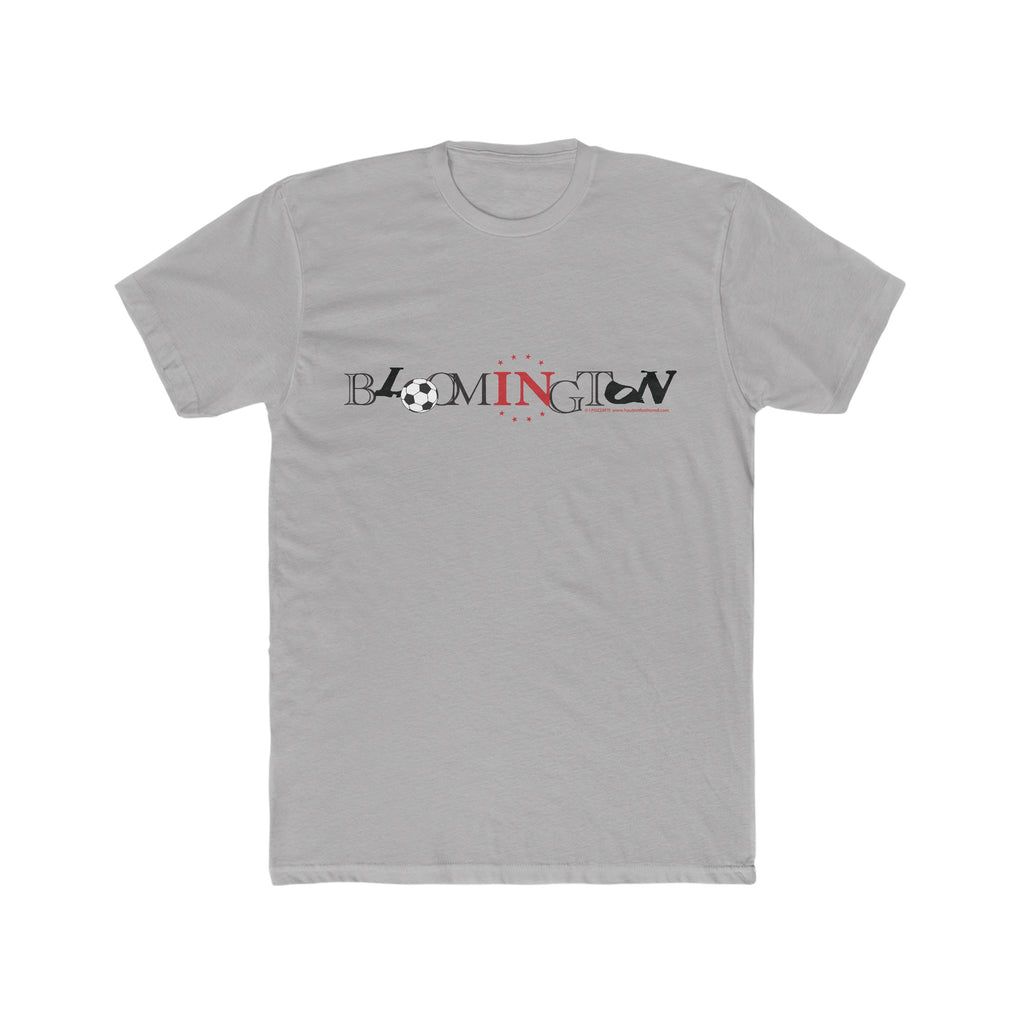 Bloomington Soccer Men's Cotton Crew Tee (H&B Logo on Back)