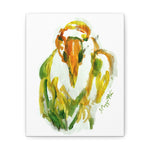 Watercolor Style Bird Canvas Art