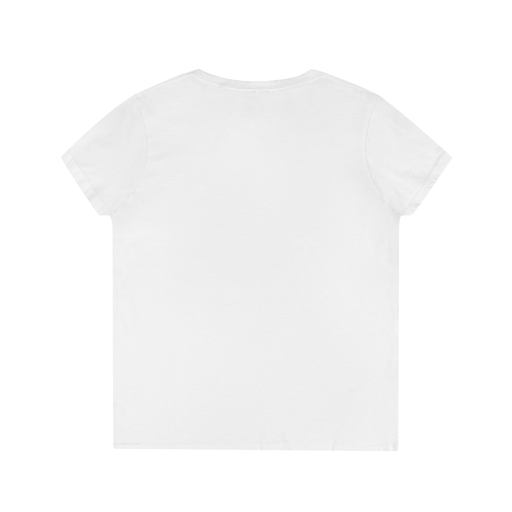 "My Roots" Design on Ladies' V-Neck T-Shirt