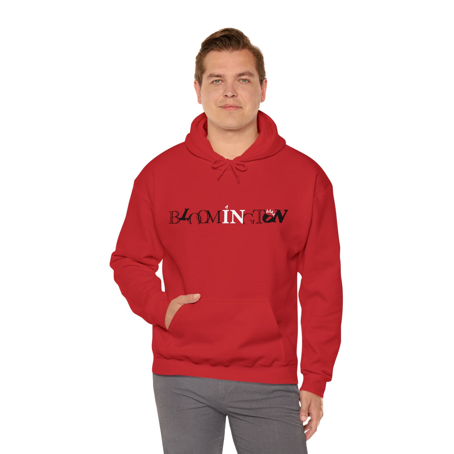 Bloomington Type Unisex Heavy Blend™ Hooded Sweatshirt