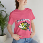 FISH Watercolor Painting on T Shirt