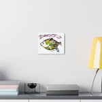 Watercolor Style Fish Canvas Art