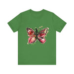 BUTTERFLY Watercolor Painting on T Shirt