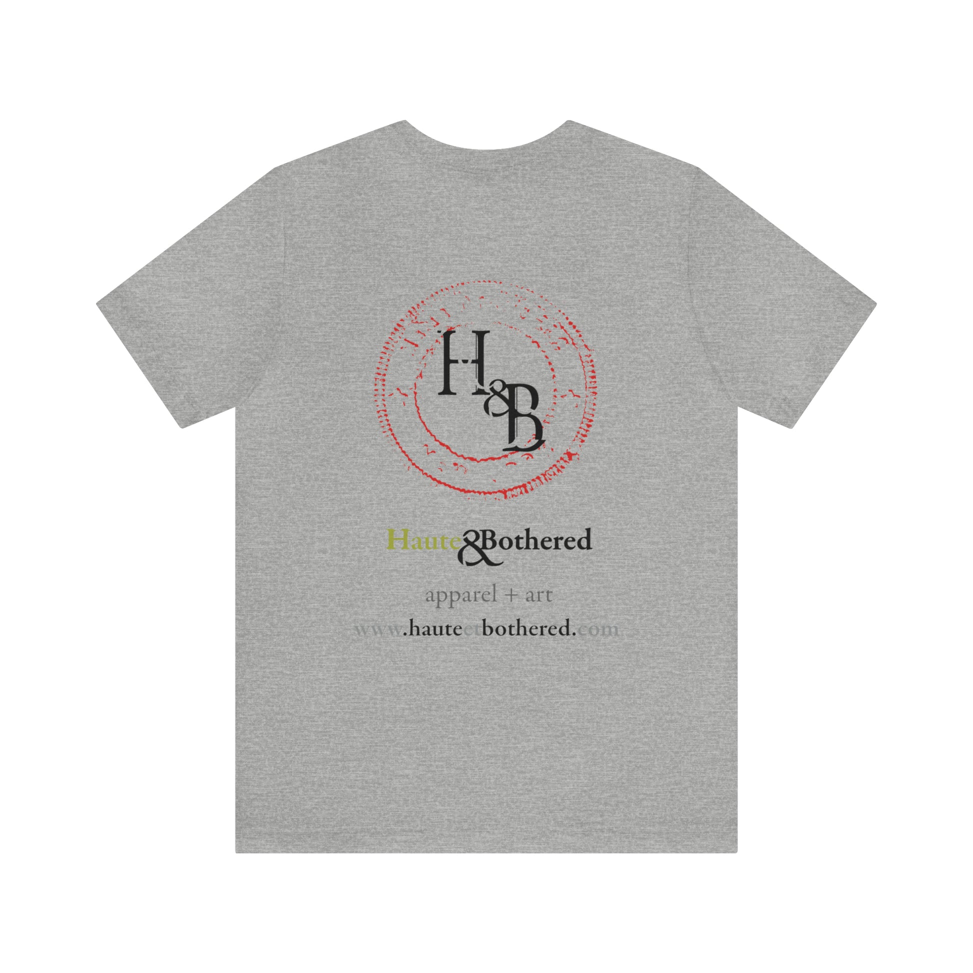 BIRD Watercolor Painting T Shirt with H&B Logo on Back
