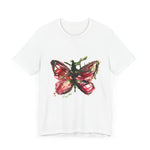 BUTTERFLY Watercolor Painting on T Shirt