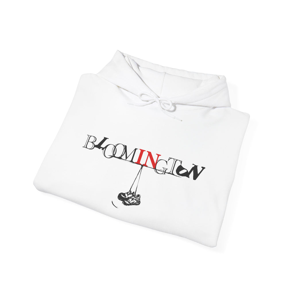Bloomington "Tossed Shoes" Hooded Sweatshirt