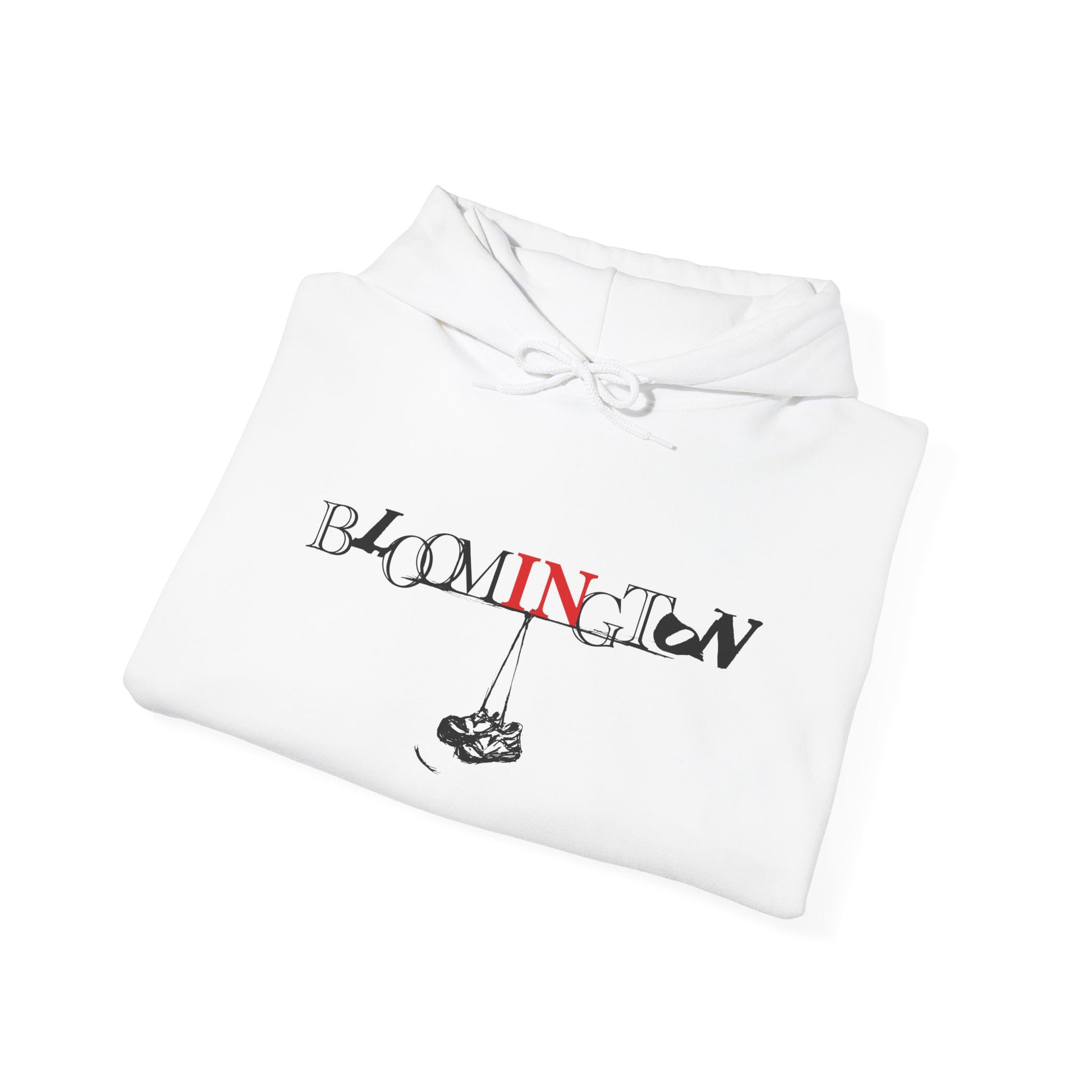 Bloomington "Tossed Shoes" Hooded Sweatshirt