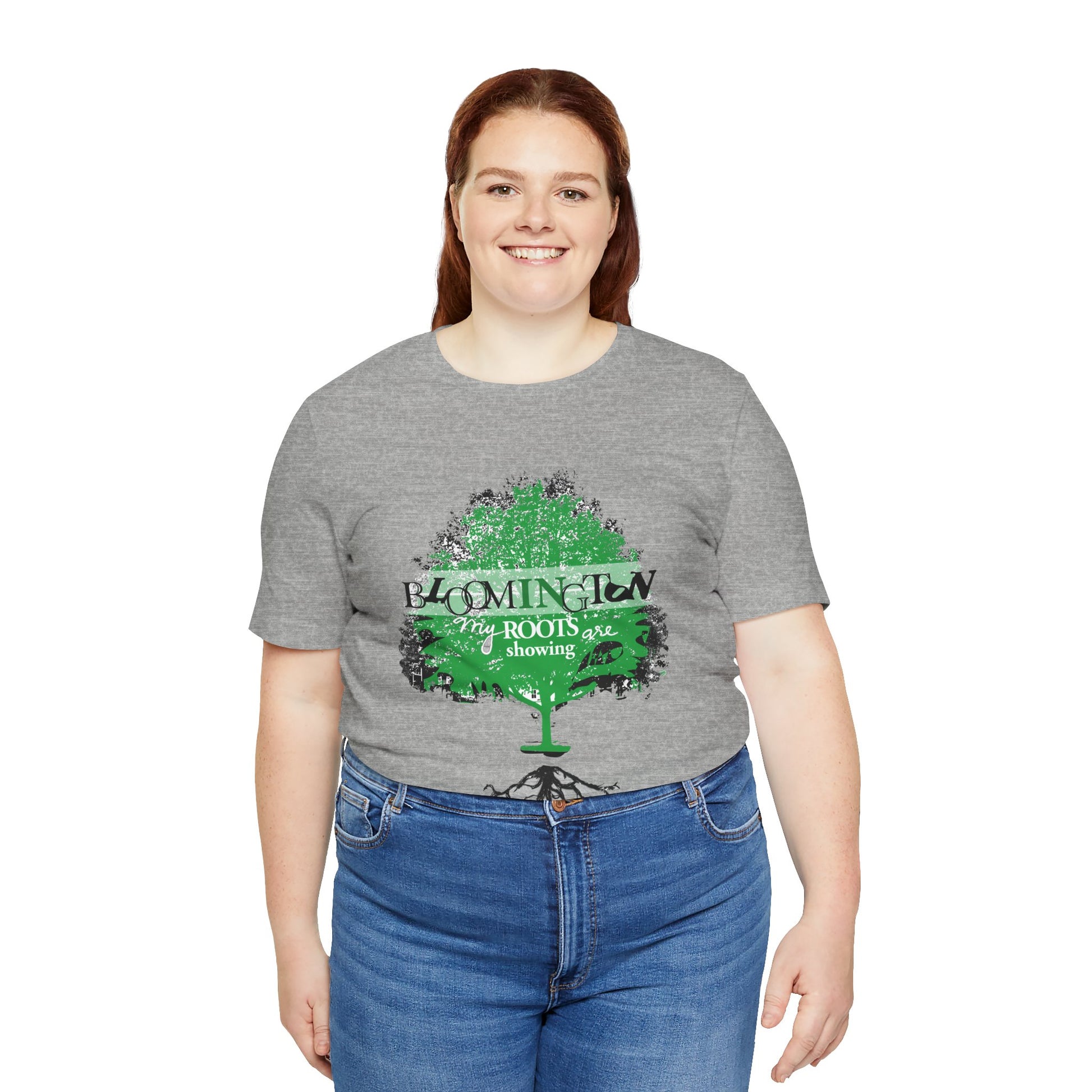 "My Roots are showing" Bloomington T Shirt