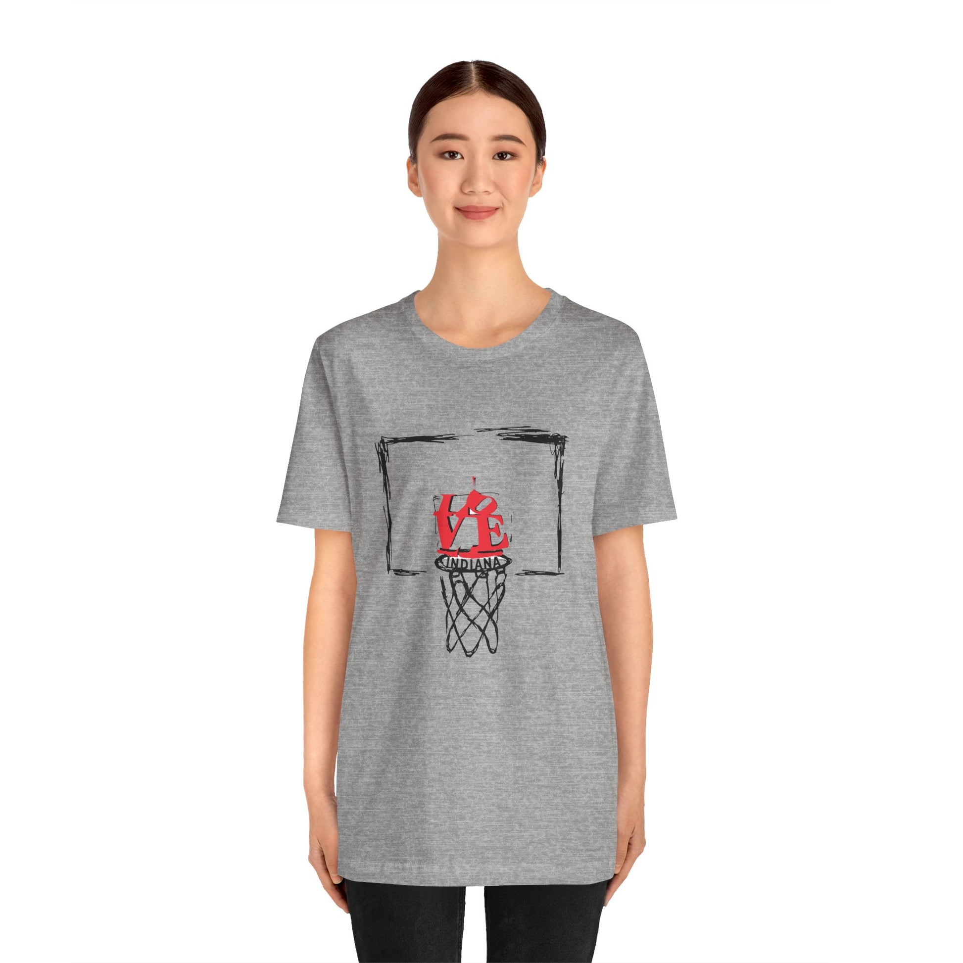 Indiana LOVES Hoops Tee