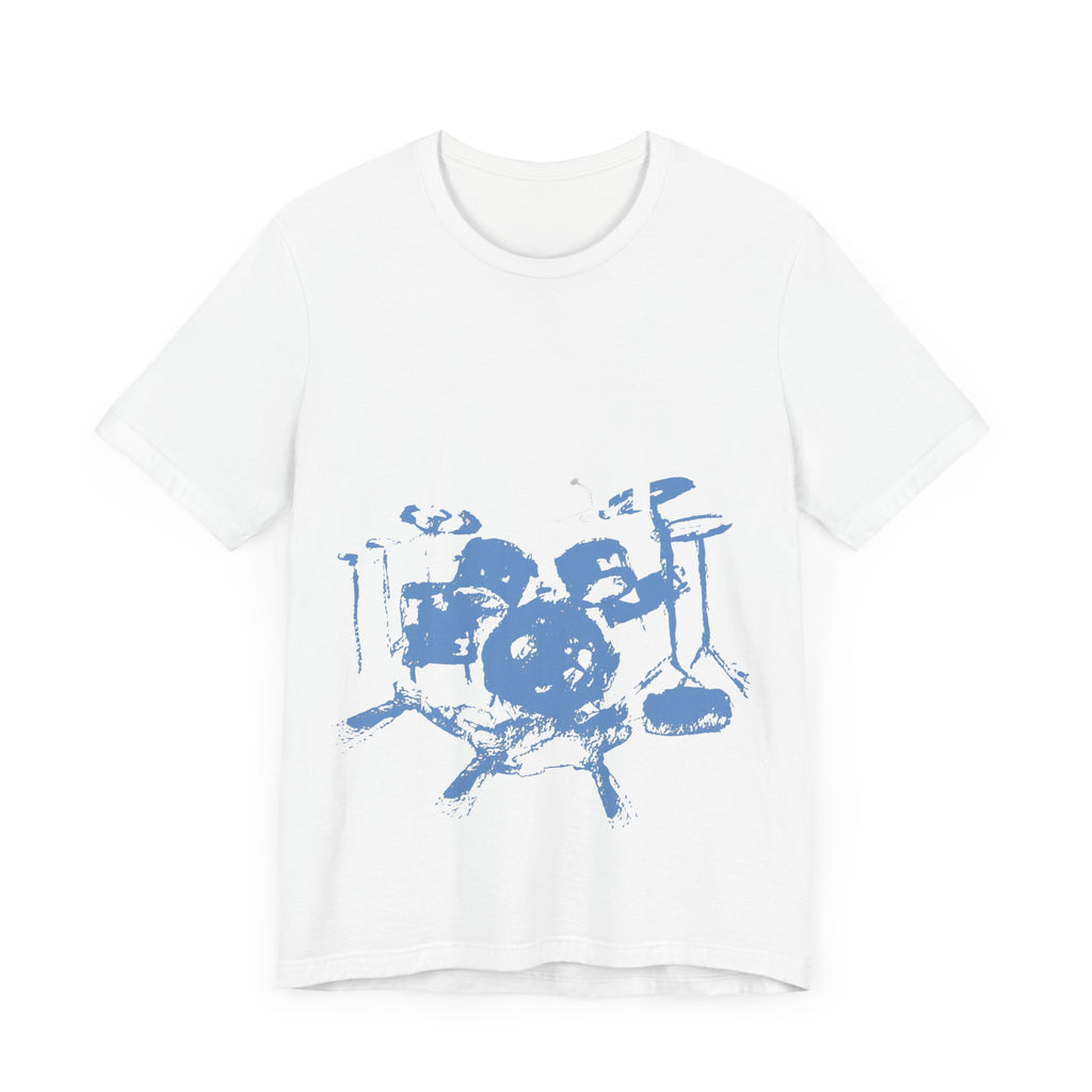 Live & Let DRUM ™ with Image of Drums (H&B Logo on Back) T Shirt