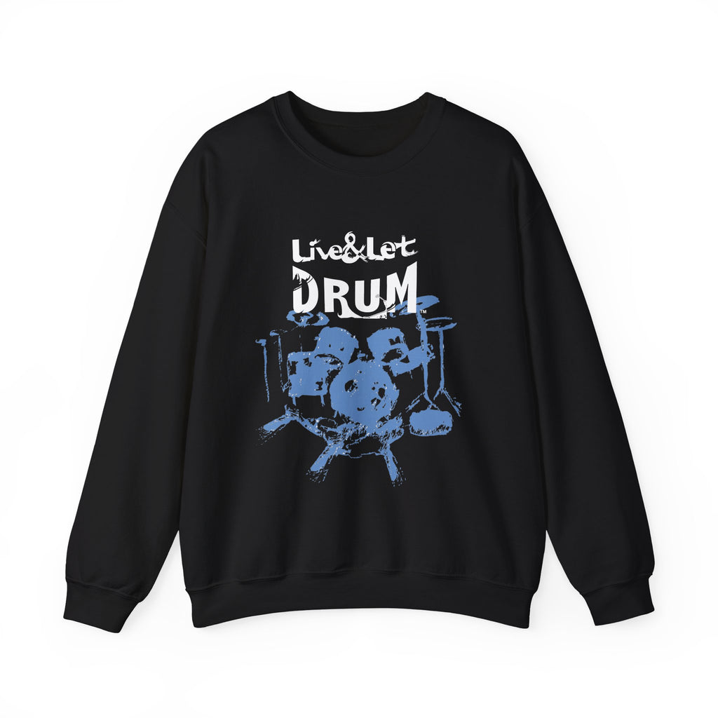 Live & Let DRUM™ UNISEX Heavy Blend™ Crewneck Sweatshirt