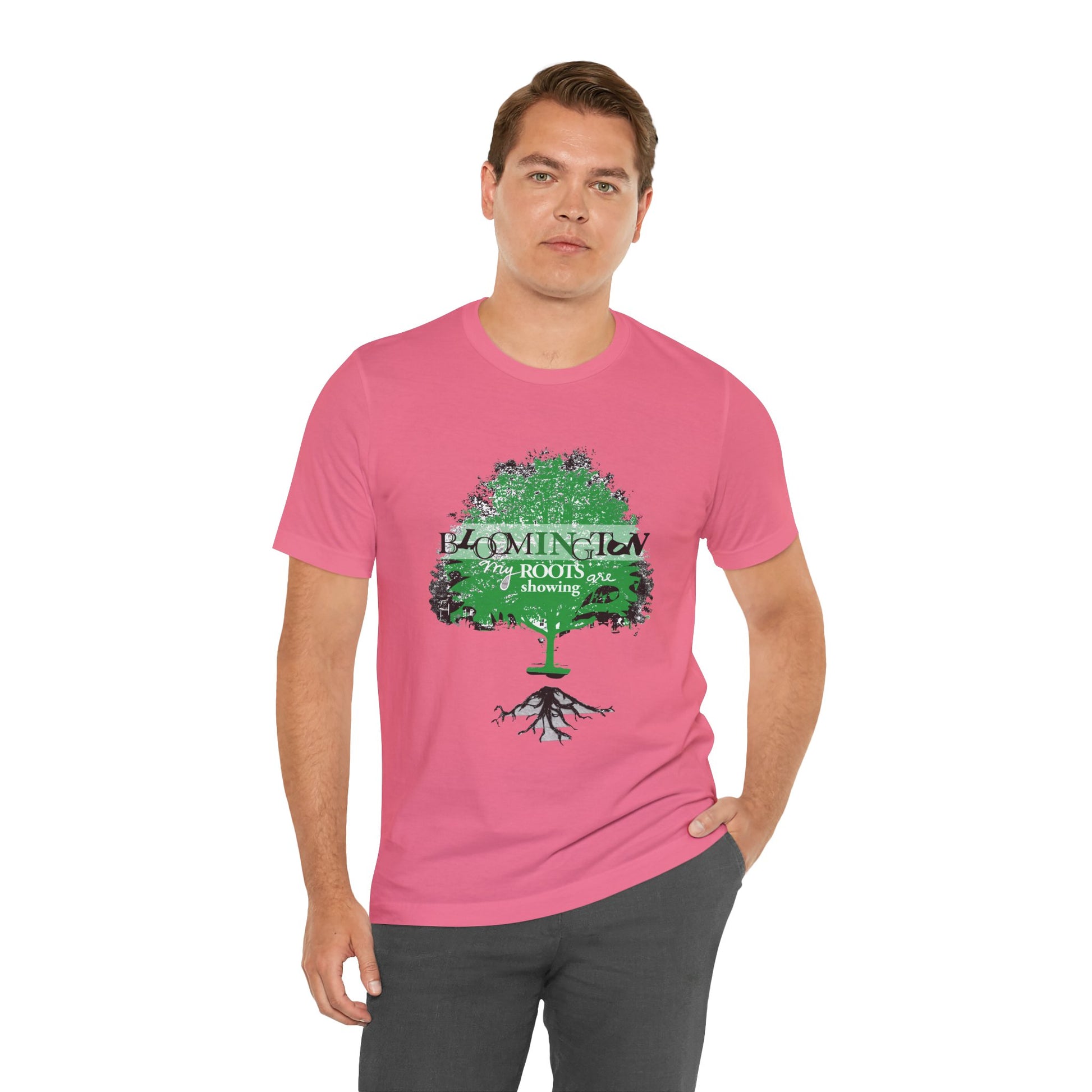 "My Roots are showing" Bloomington T Shirt