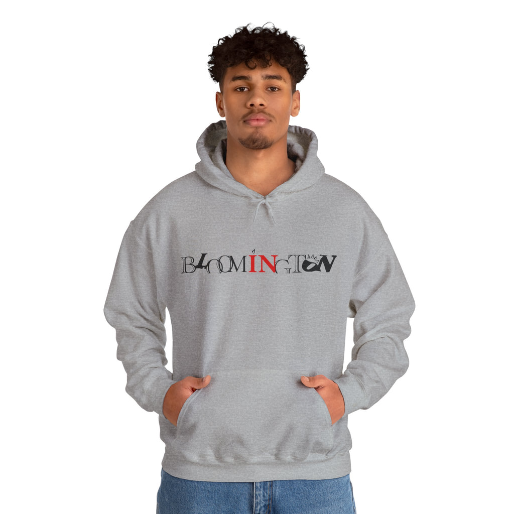 Bloomington Type Unisex Heavy Blend™ Hooded Sweatshirt