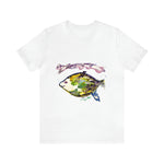 FISH Watercolor Painting on T Shirt