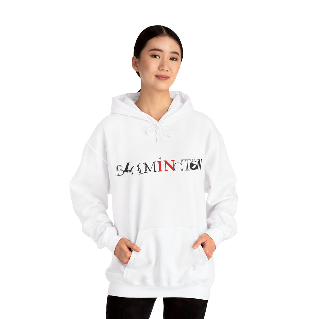 Bloomington Type Unisex Heavy Blend™ Hooded Sweatshirt