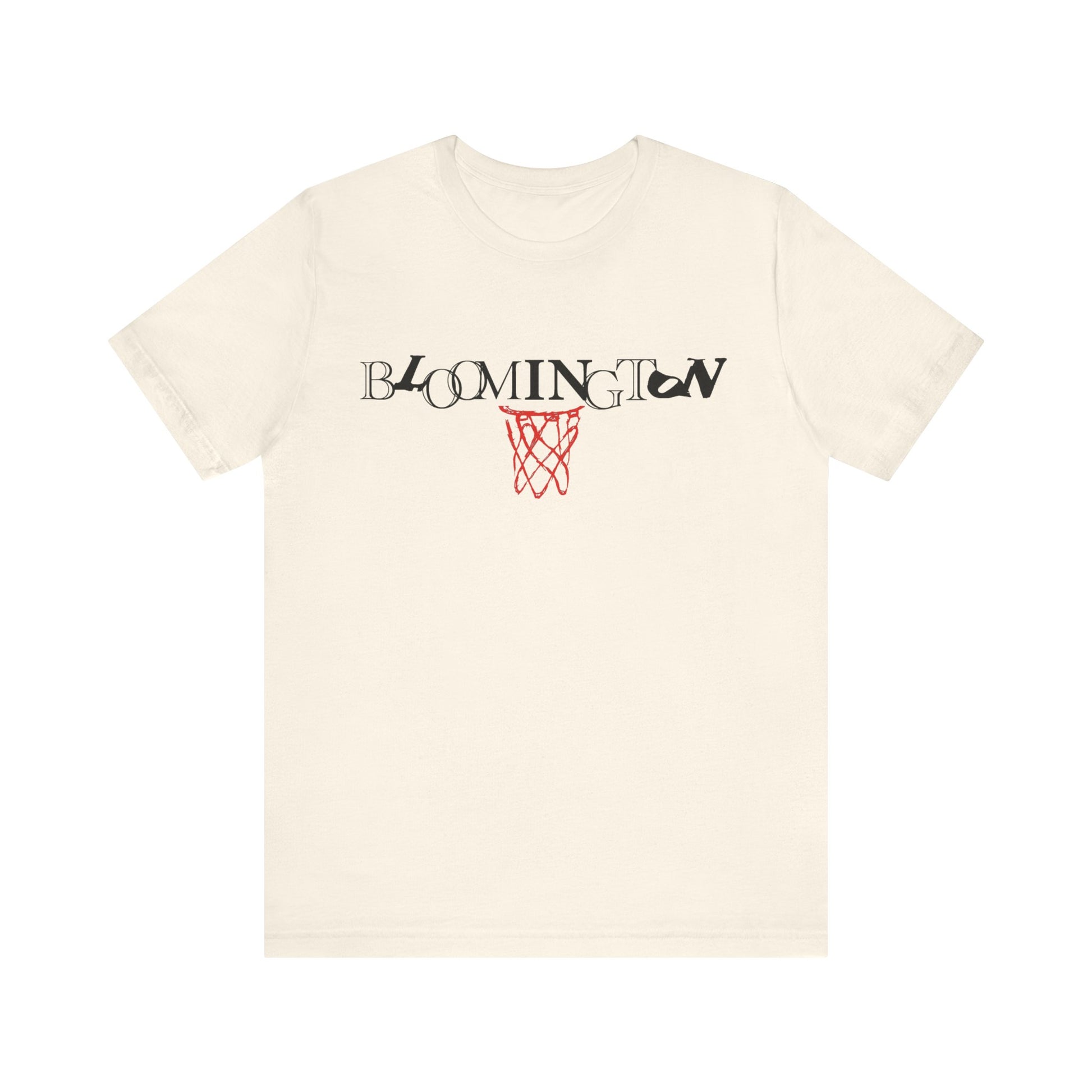 Bloomington Type with Basketball Net Tee