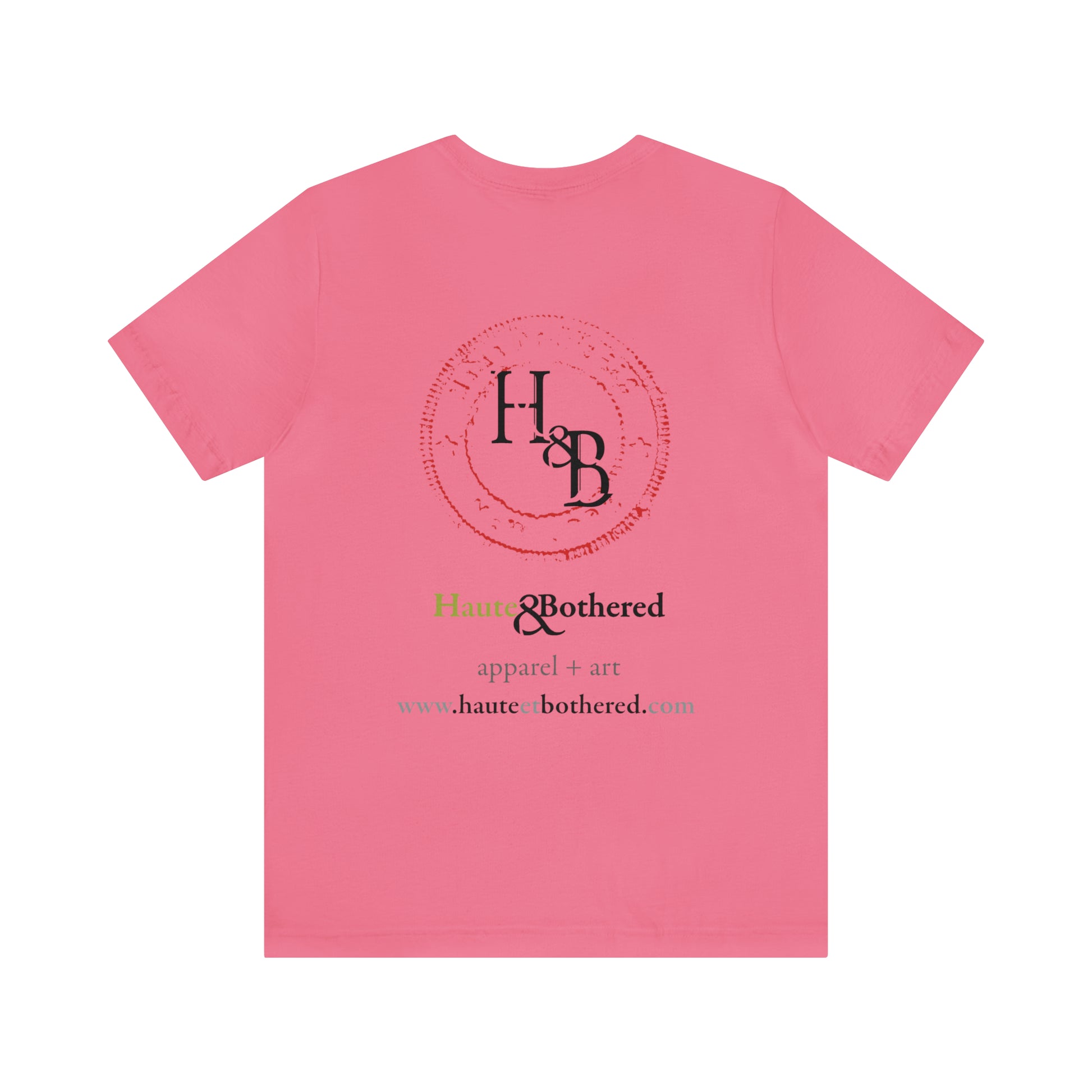 BIRD Watercolor Painting T Shirt with H&B Logo on Back