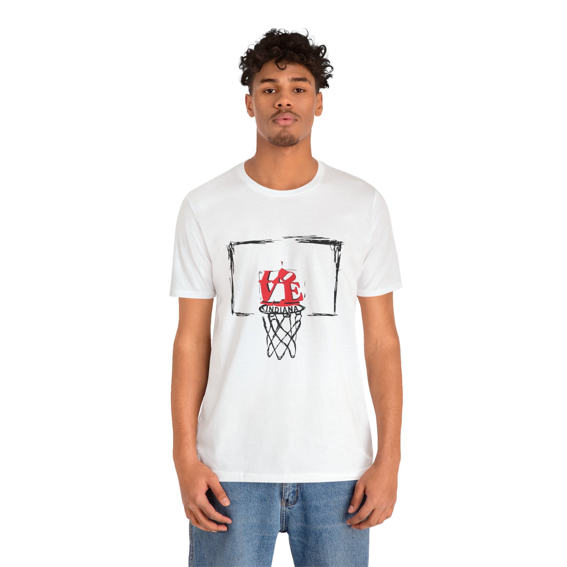 Indiana LOVES Hoops Tee
