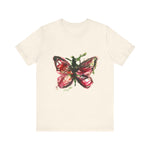 BUTTERFLY Watercolor Painting on T Shirt