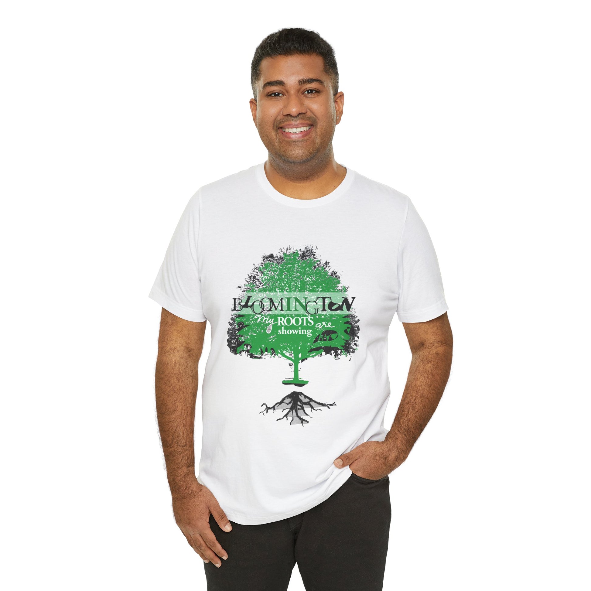"My Roots are showing" Bloomington T Shirt