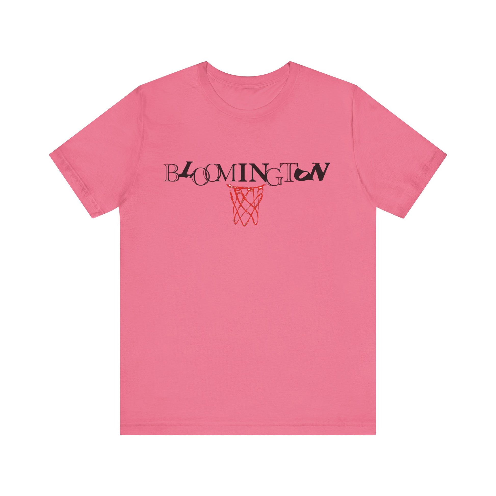 Bloomington Type with Basketball Net Tee