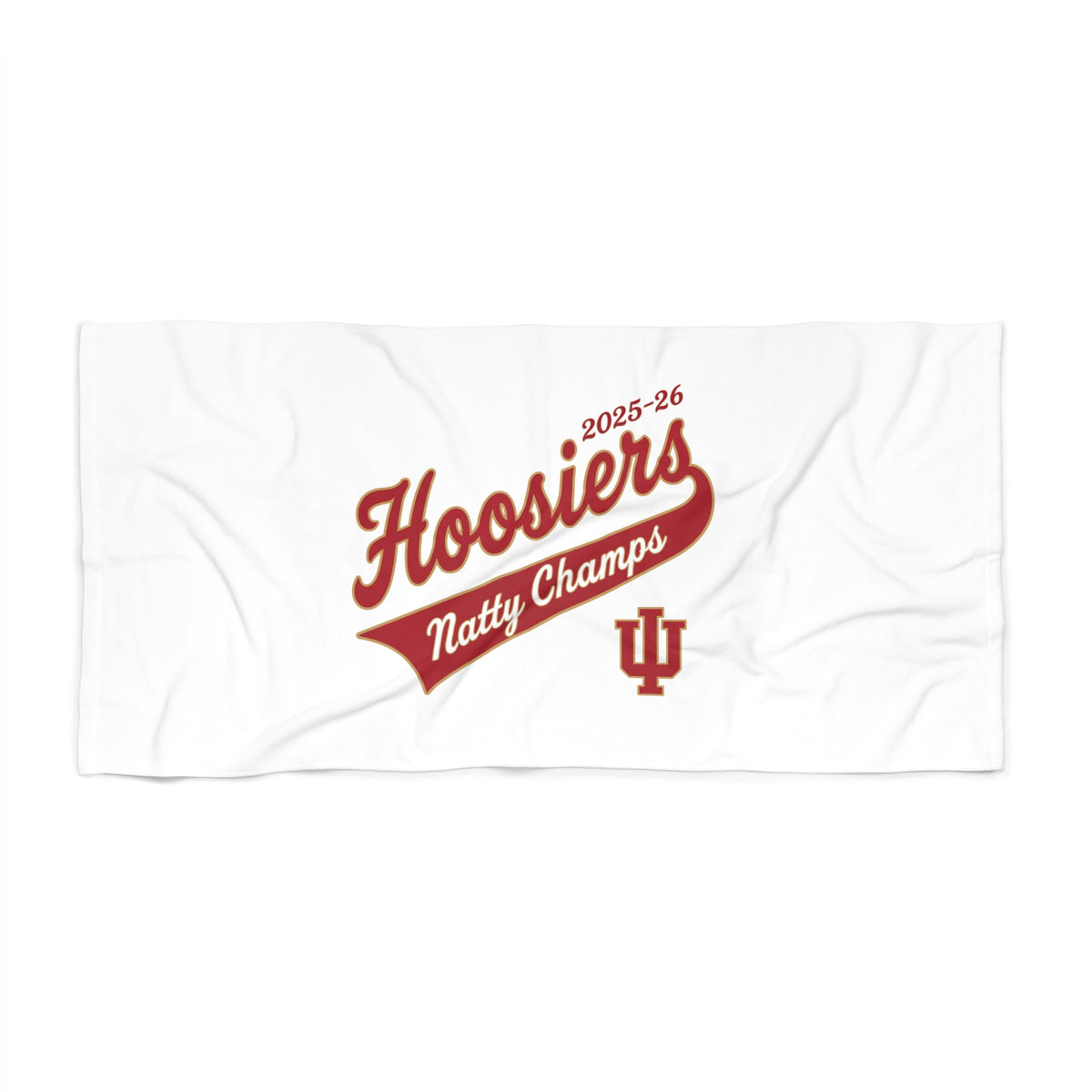 Hoosiers "Natty Champs" Beach Towel