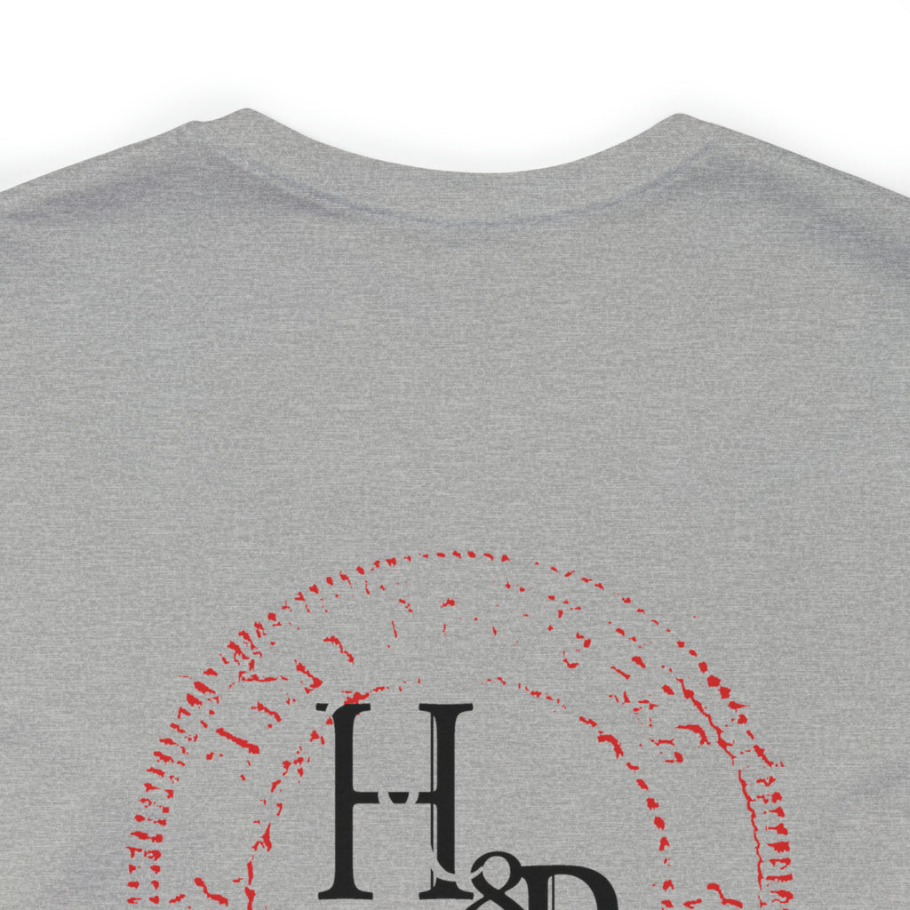 BIRD Watercolor Painting T Shirt with H&B Logo on Back