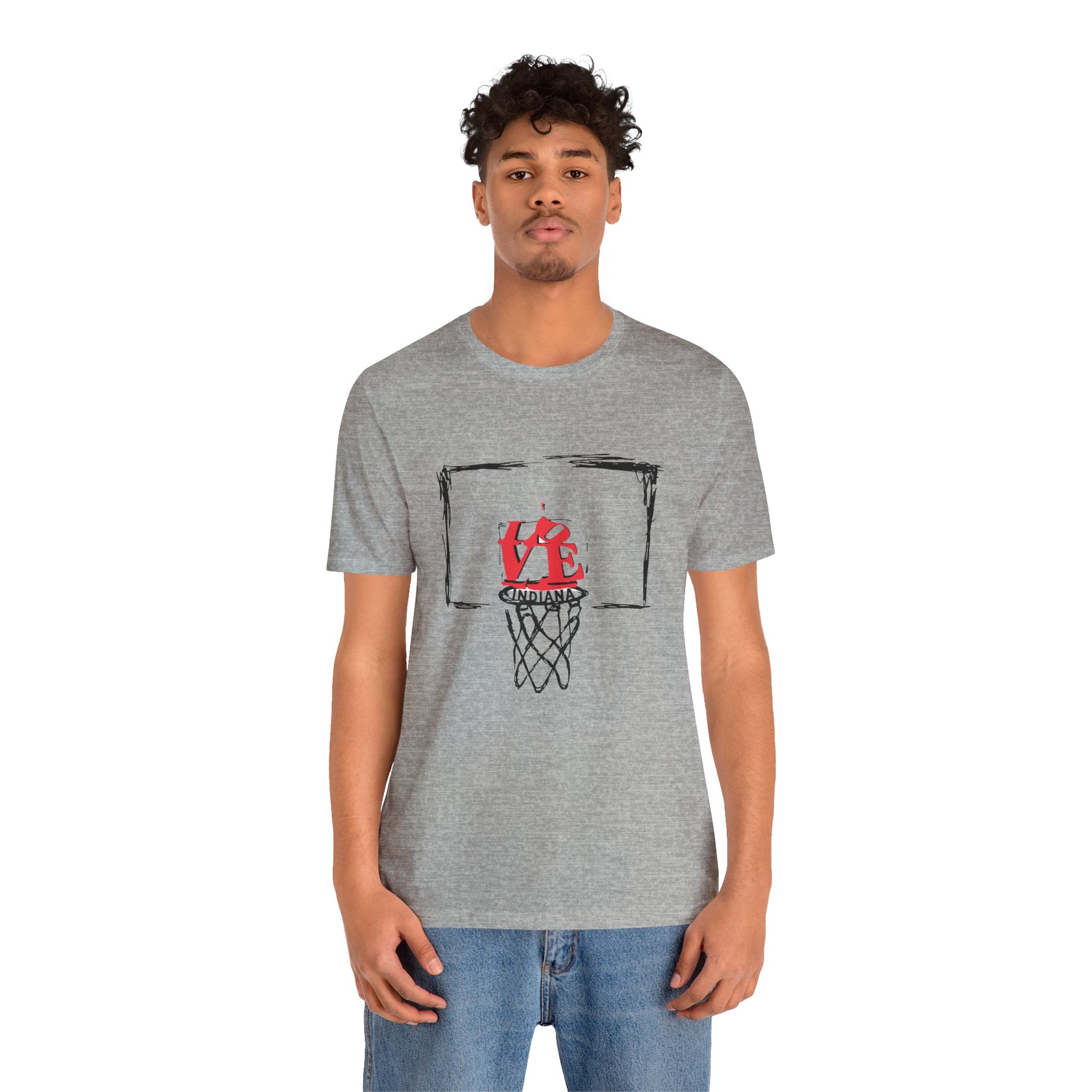Indiana LOVES Hoops Tee
