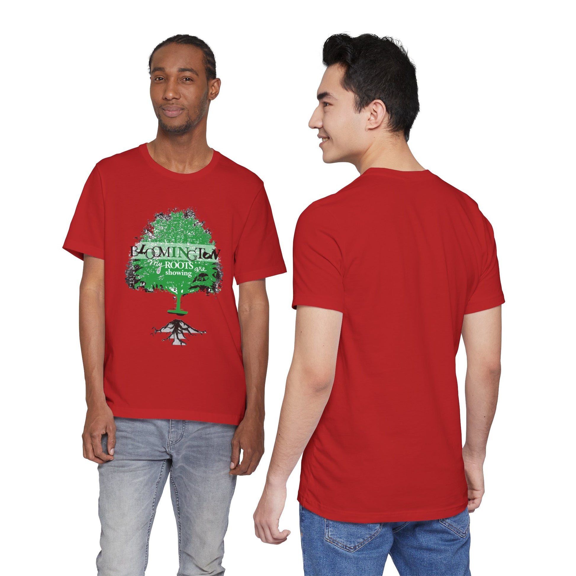 "My Roots are showing" Bloomington T Shirt