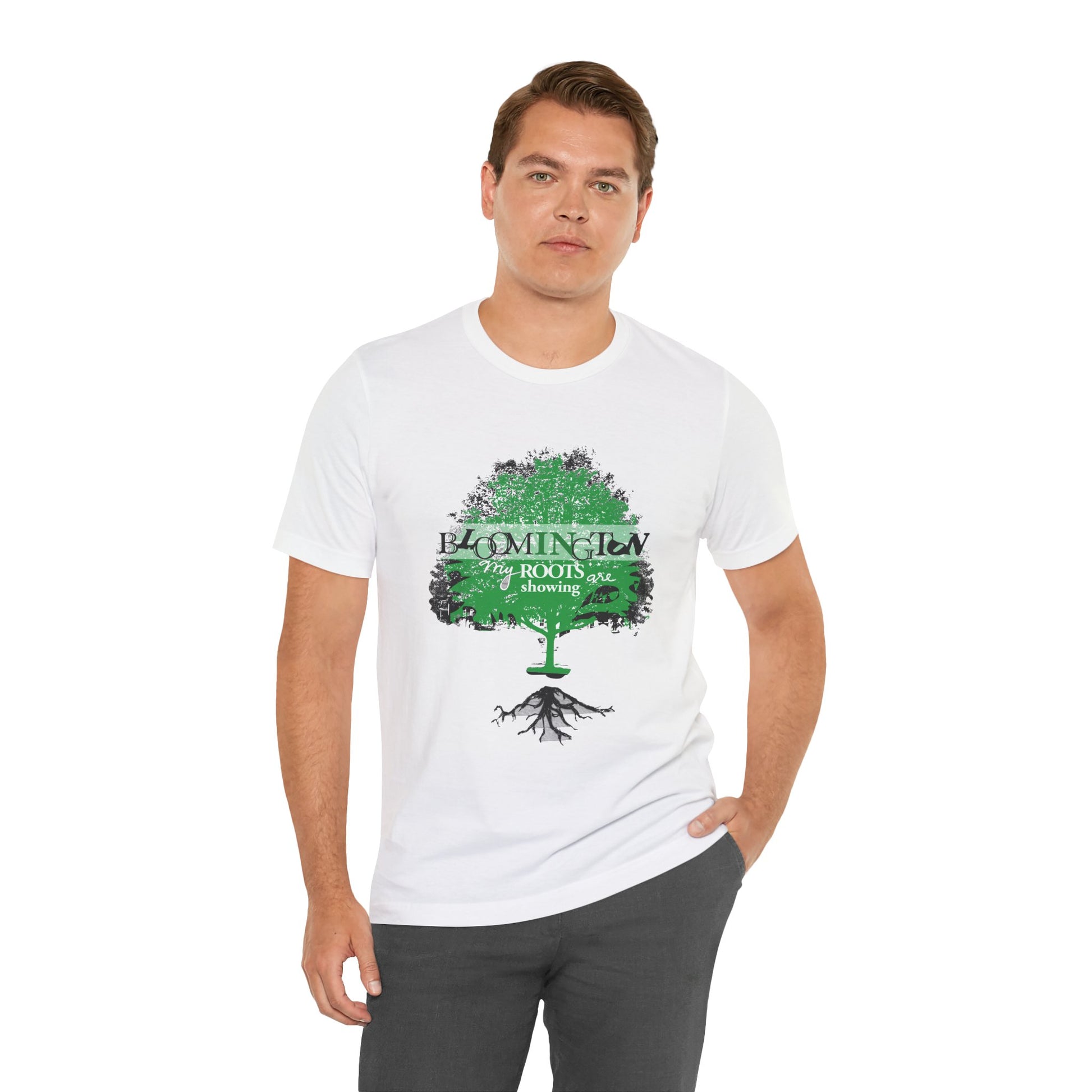 "My Roots are showing" Bloomington T Shirt
