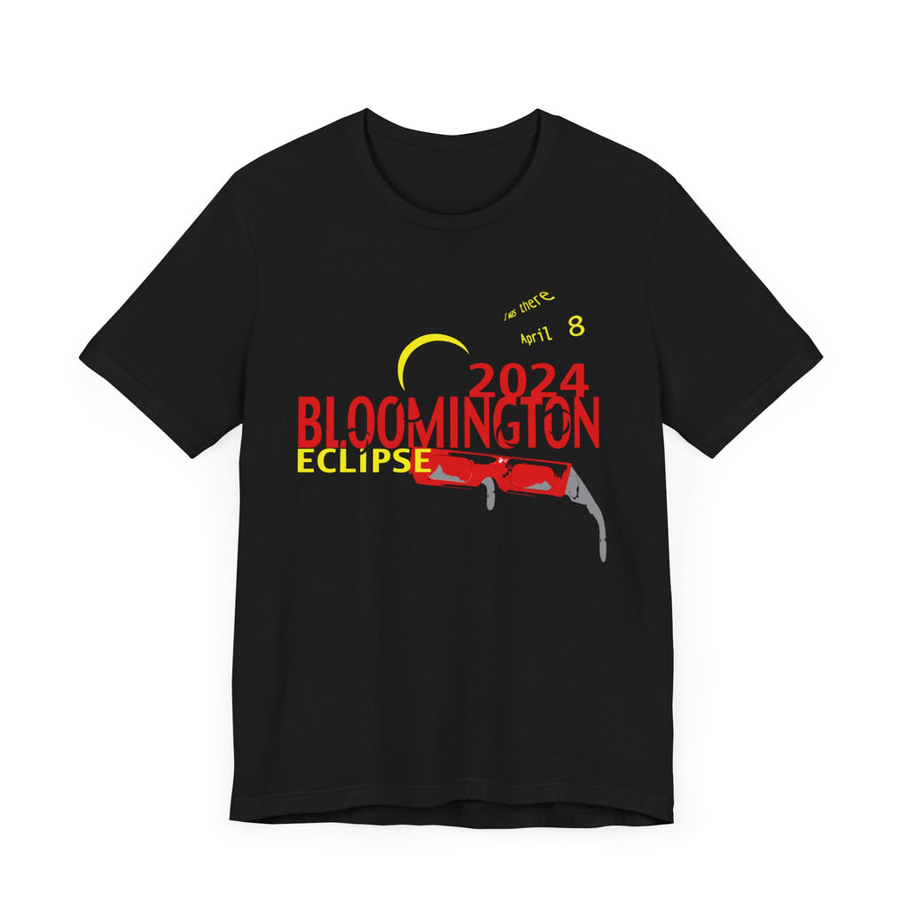 Unisex ECLIPSE Black Tee with Red & Yellow Text