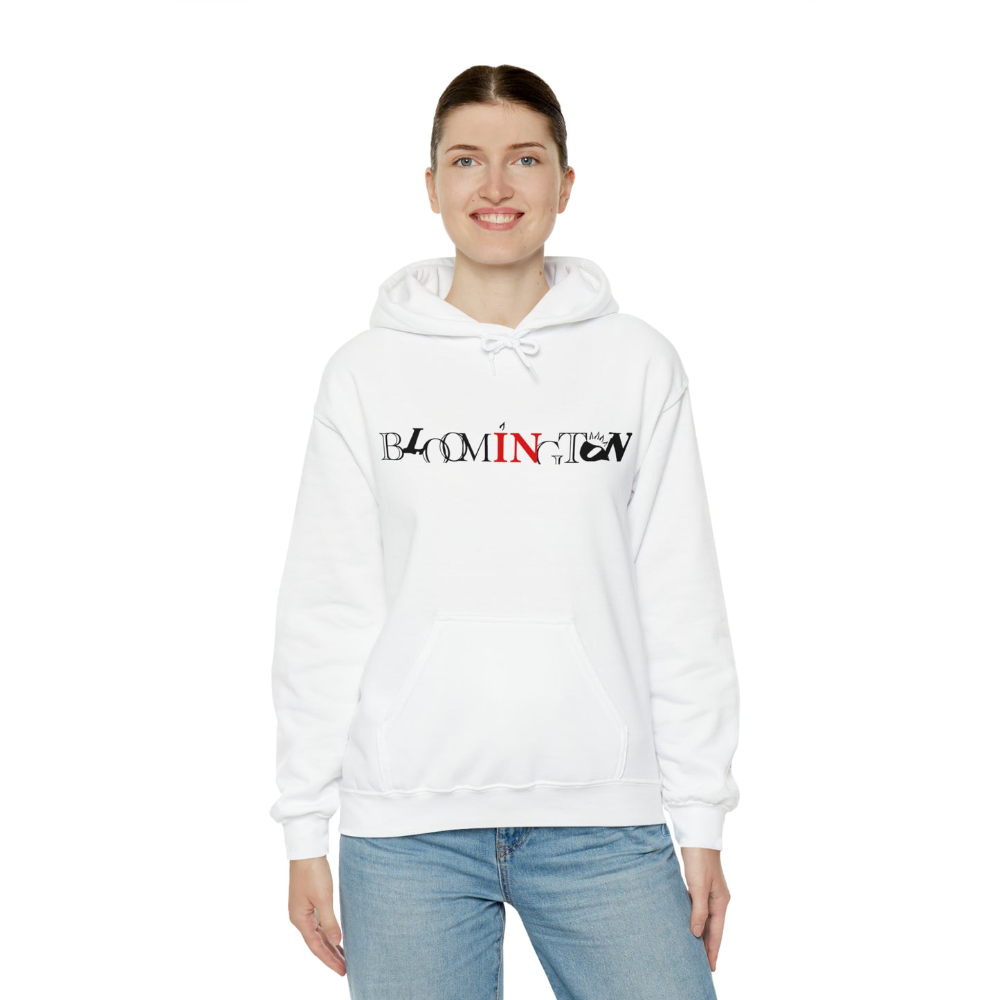 Bloomington Type Unisex Heavy Blend™ Hooded Sweatshirt