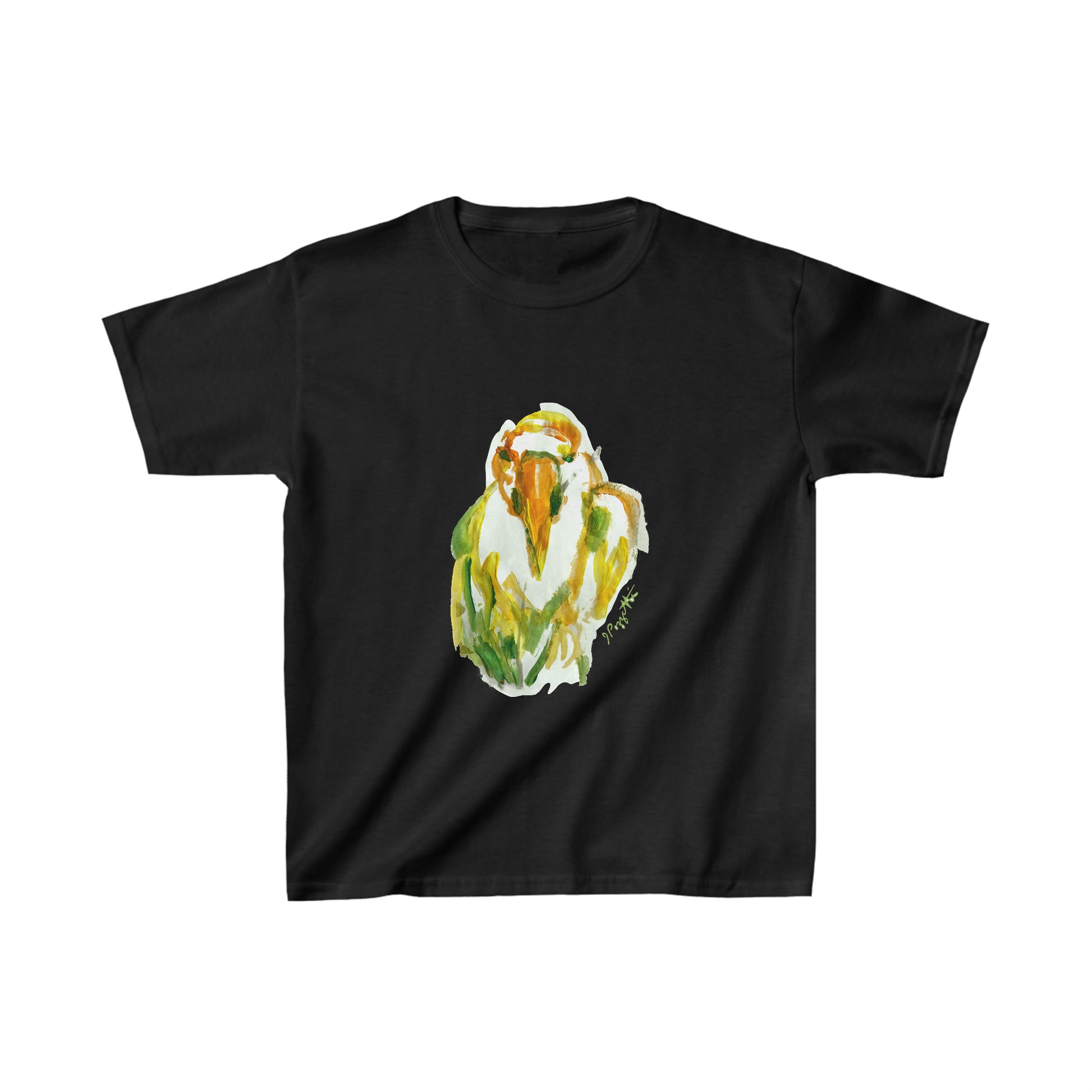 Watercolor Style Bird Youth Tee