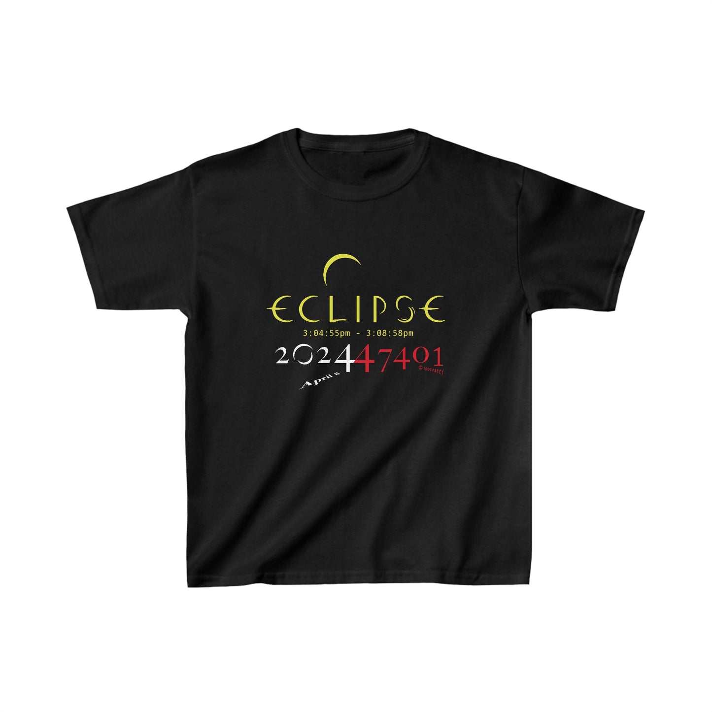 Eclipse Design Youth Tee (Text Only Design)