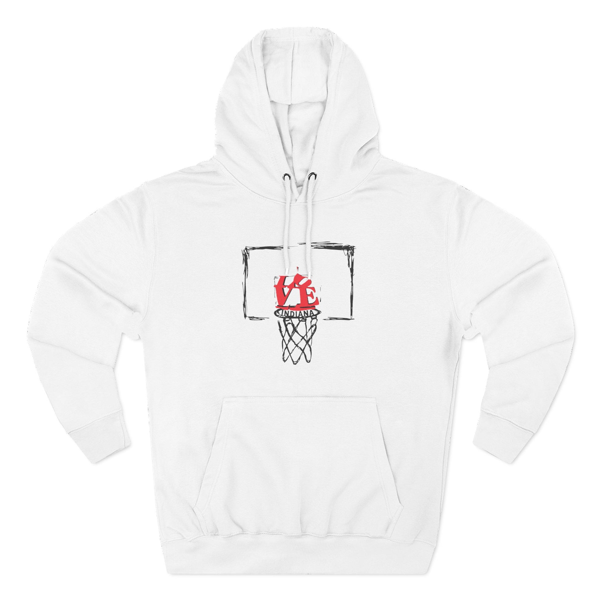 Basketball Hoop 'LOVE' Hoodie