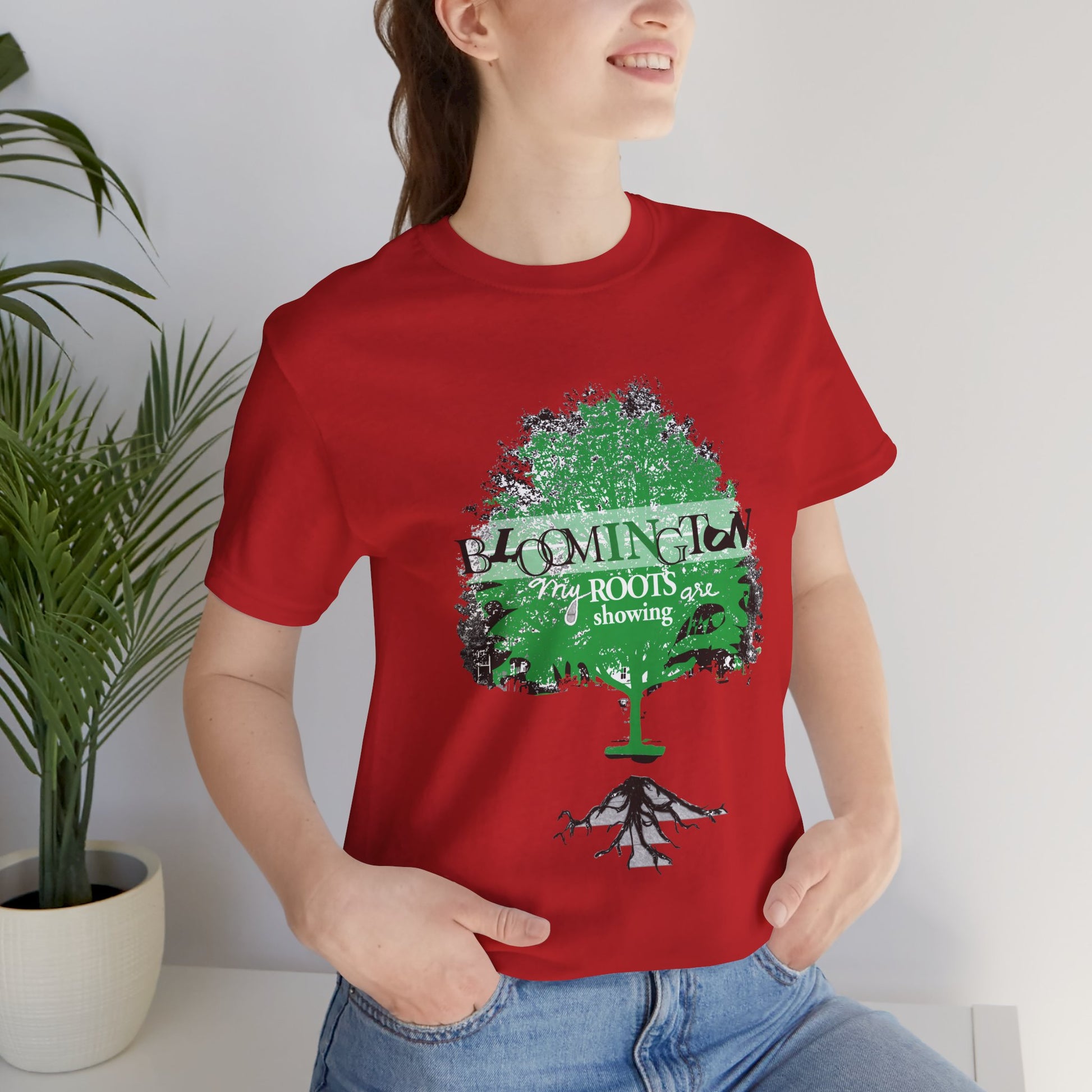 "My Roots are showing" Bloomington T Shirt