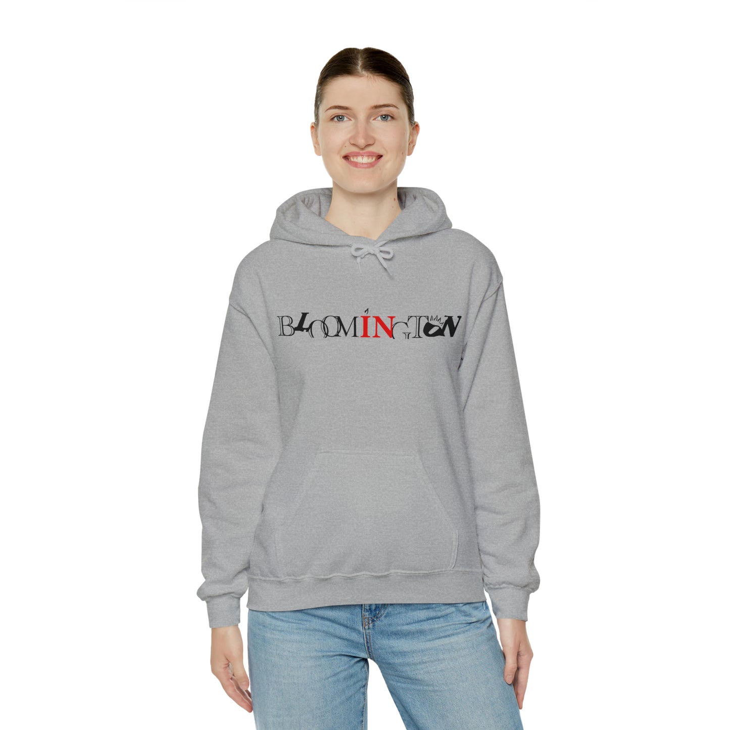 Bloomington Type Unisex Heavy Blend™ Hooded Sweatshirt