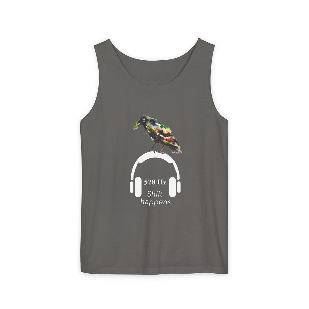 Crow + 528 Hz (Shift happens) Unisex Tank Top
